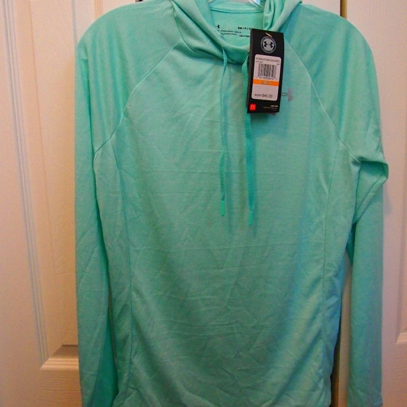 Under Armour Tops - NWT Size S Under Armour teal lightweight hoodie